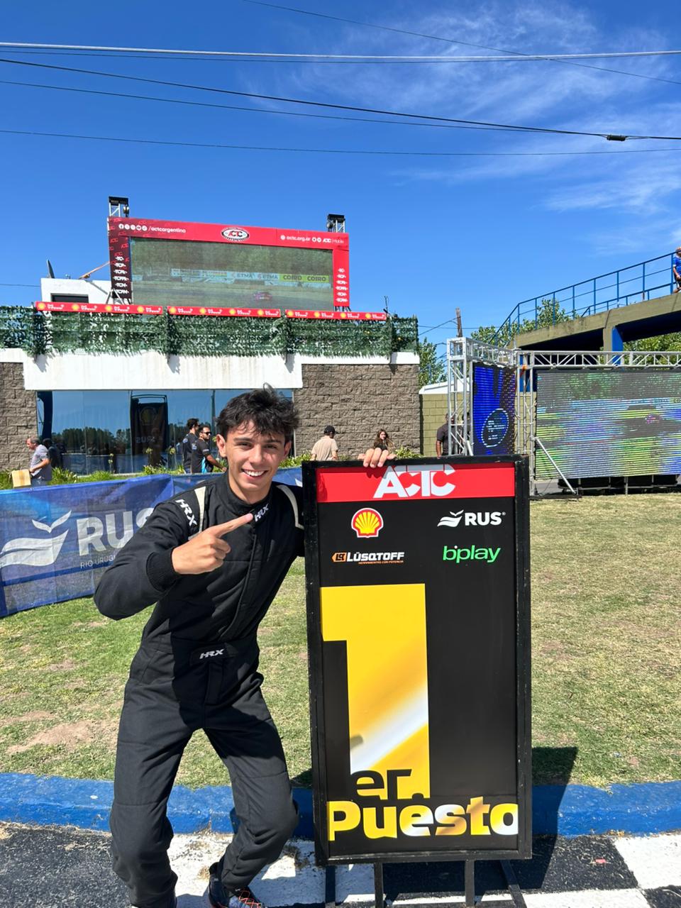 Dante Rubiera Hainze en competencia